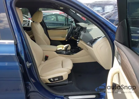 2021 BMW X3 xDrive30I z USA, uszkodzony, nr VIN 5UXTY5C08M9F87680